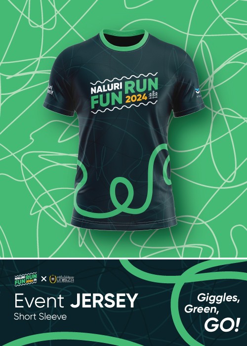 NALURI Fun Run 2024 Shirt Short Sleeve