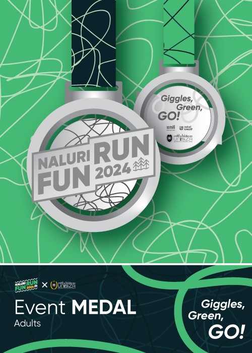 NALURI Fun Run 2024 Metal Medal